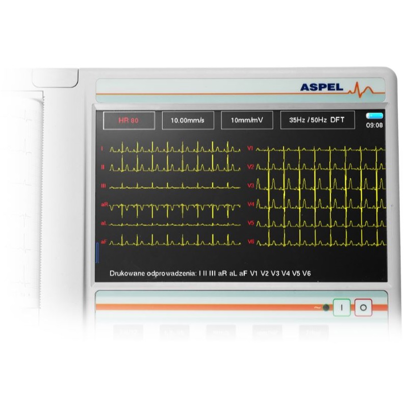 Aparaty EKG weterynaryjne ASPEL ECG ORANGE