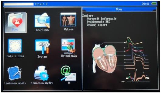 Aparaty EKG weterynaryjne CONTEC ECG 600G VET