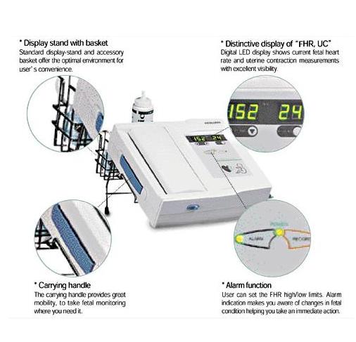 Aparaty KTG - kardiotokografy Bionet FC 700