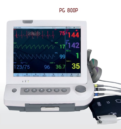 Aparaty KTG - kardiotokografy Progetti Medical PG 800L / PG 800P