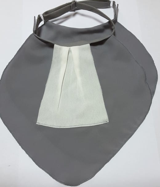 Apaszki osłonowe dla osób po tracheotomii i laryngektomii B/D apaszka