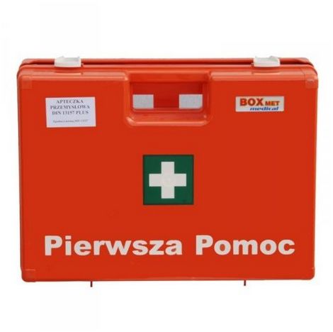 Apteczki do zakładów pracy Boxmet DIN 13164 w walizce [ABW 164]