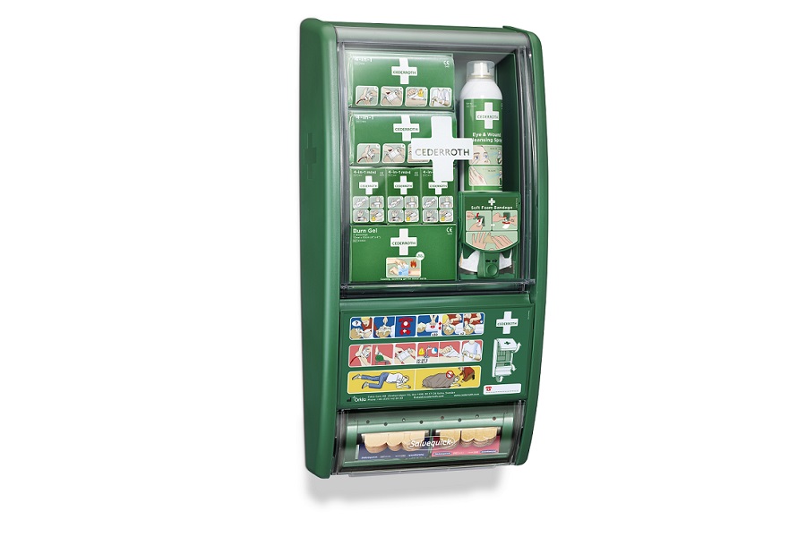 Apteczki do zakładów pracy Cederroth First Aid Station