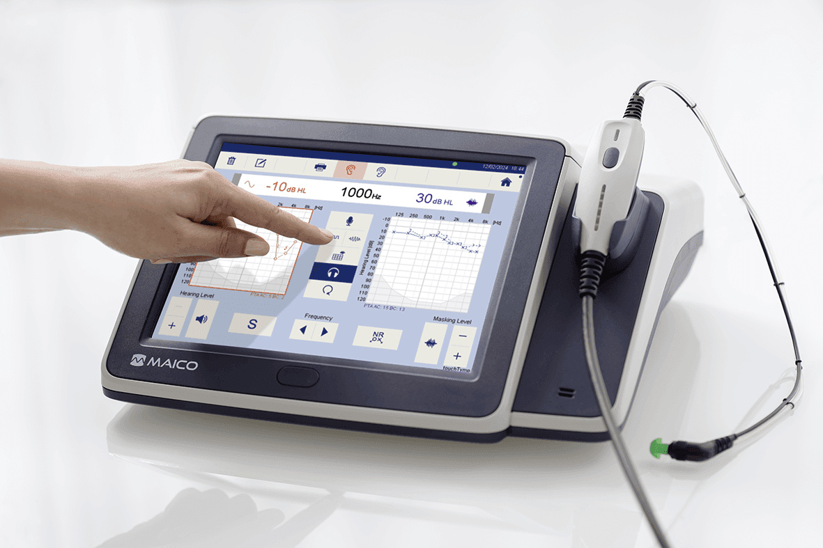 Audiometry MAICO touchTymp MI 36