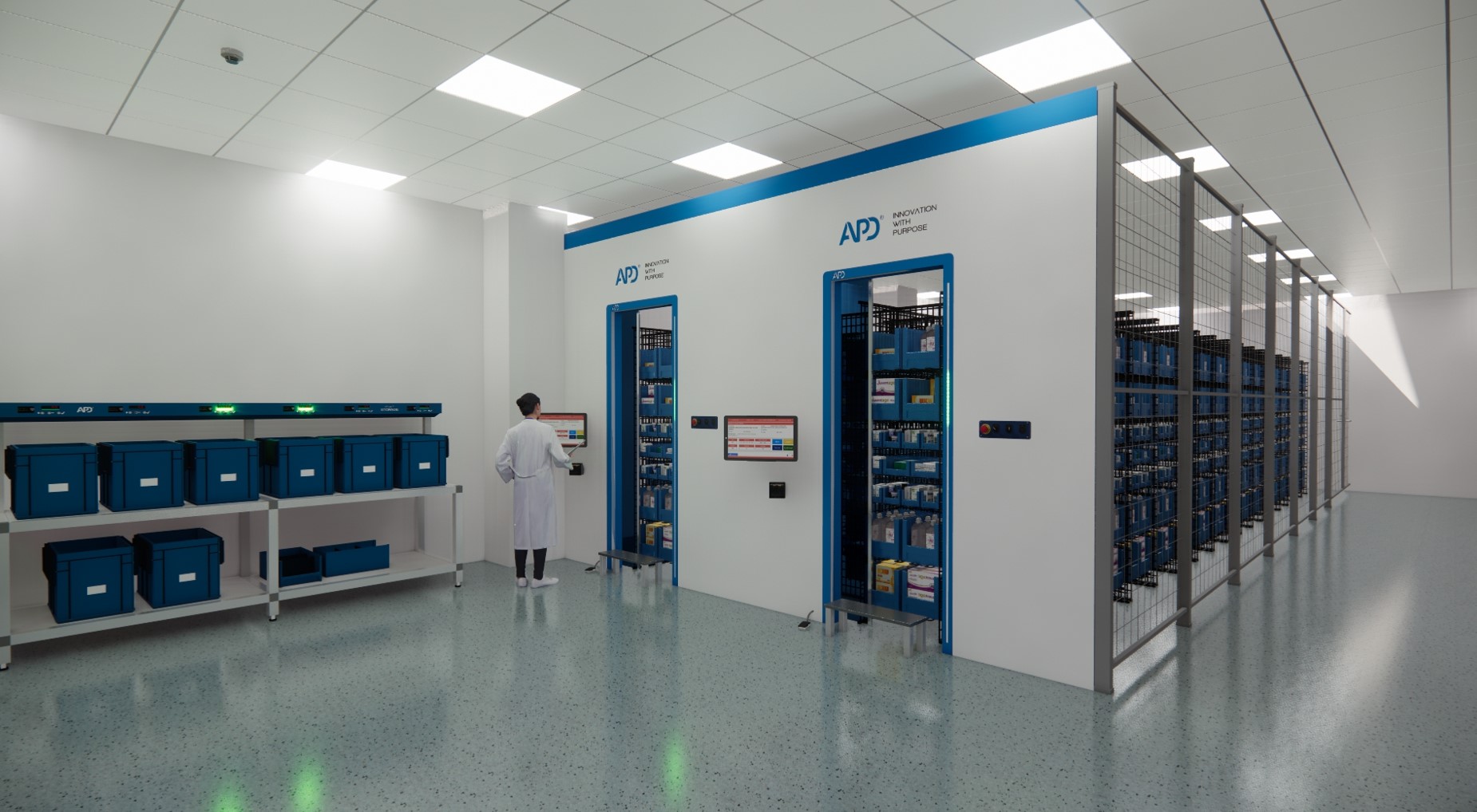 Automaty do dystrybucji leków APD Athos Storage