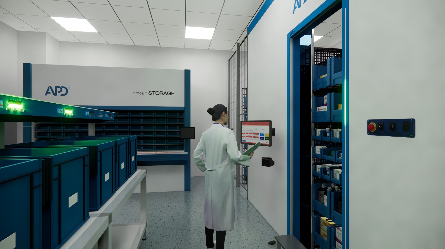 Automaty do dystrybucji leków APD Athos Storage