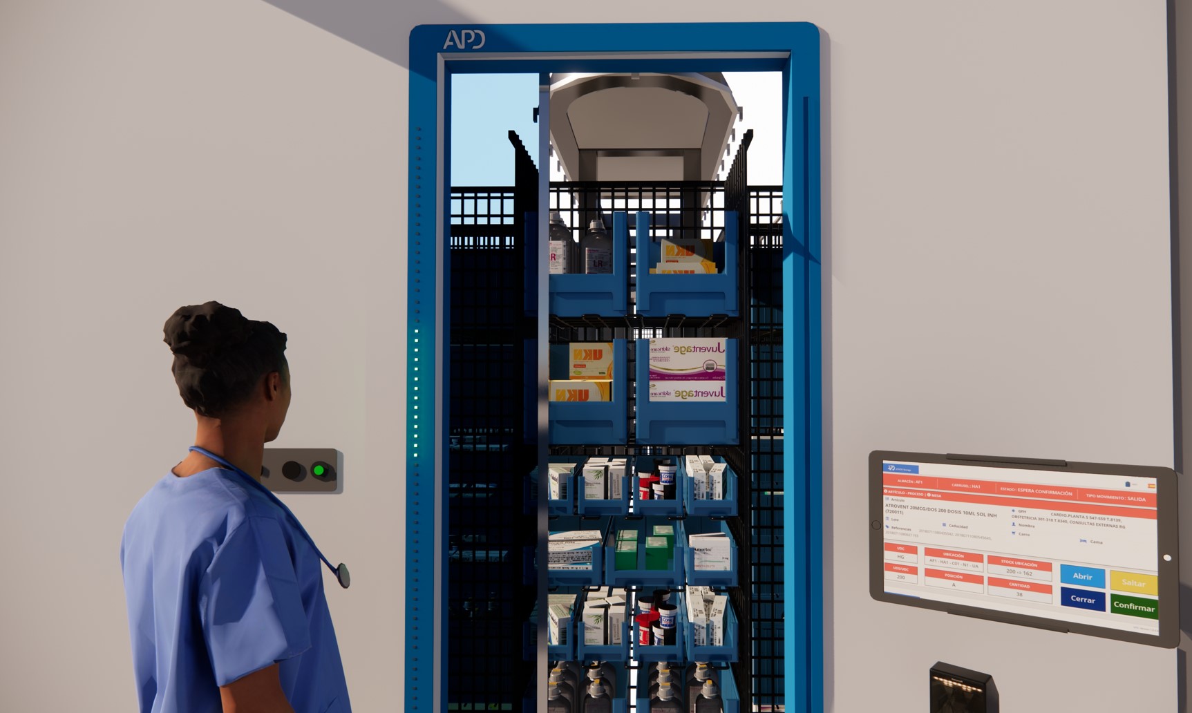 Automaty do dystrybucji leków APD Athos Storage