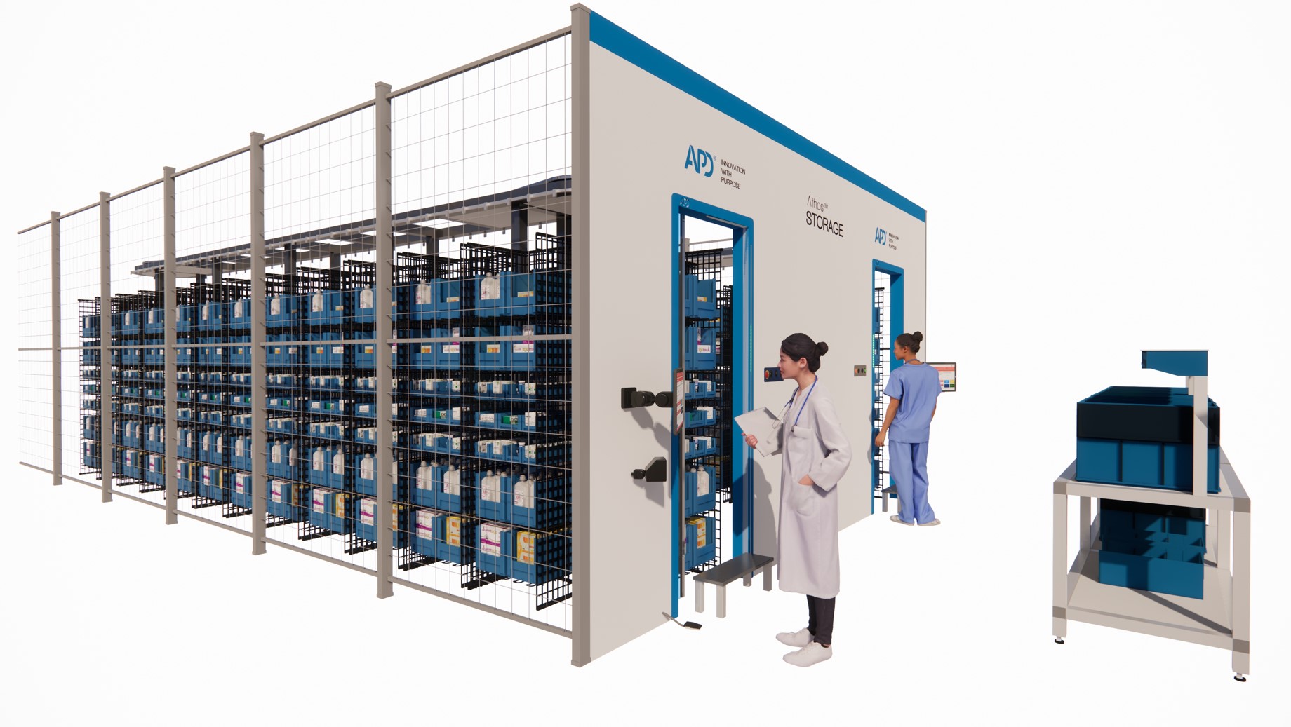 Automaty do dystrybucji leków APD Athos Storage