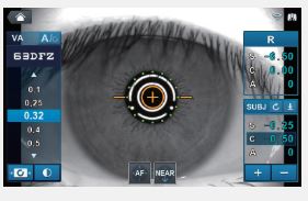 Autorefraktometry (autokeratorefraktometry) HUVITZ HRK-9000A