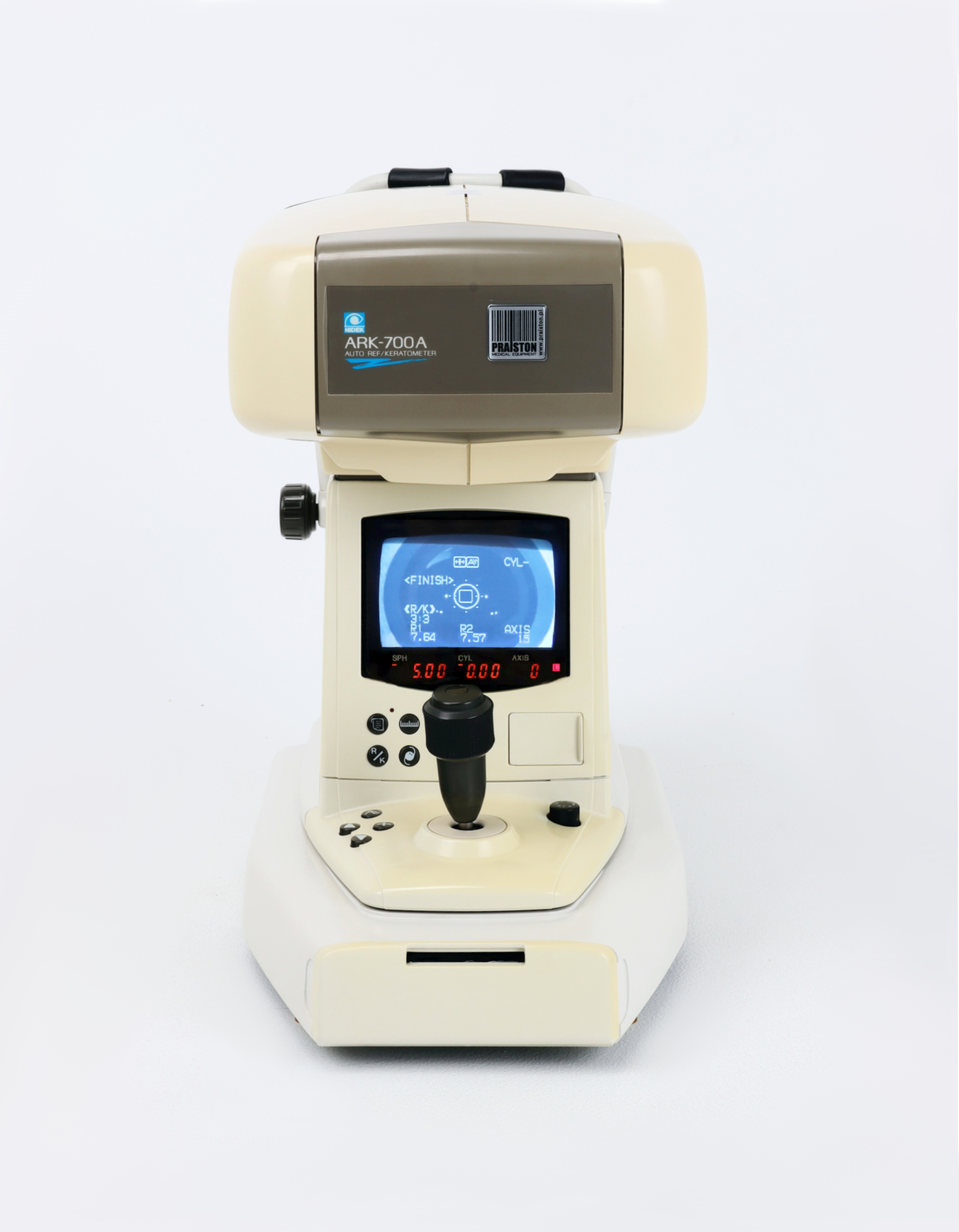 Autorefraktometry (autokeratorefraktometry) używane B/D Nidek ARK-700A - Praiston rekondycjonowany