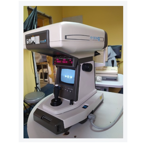 Autorefraktometry (autokeratorefraktometry) używane B/D Nidek ARK-760/ AR-1200M - TuOkularnik rekondycjonowany