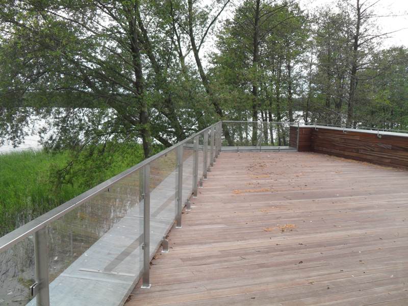 Balustrady WIBO-BT Balustrady, poręcze, płoty ze stali nierdzewnej WIBO-BT