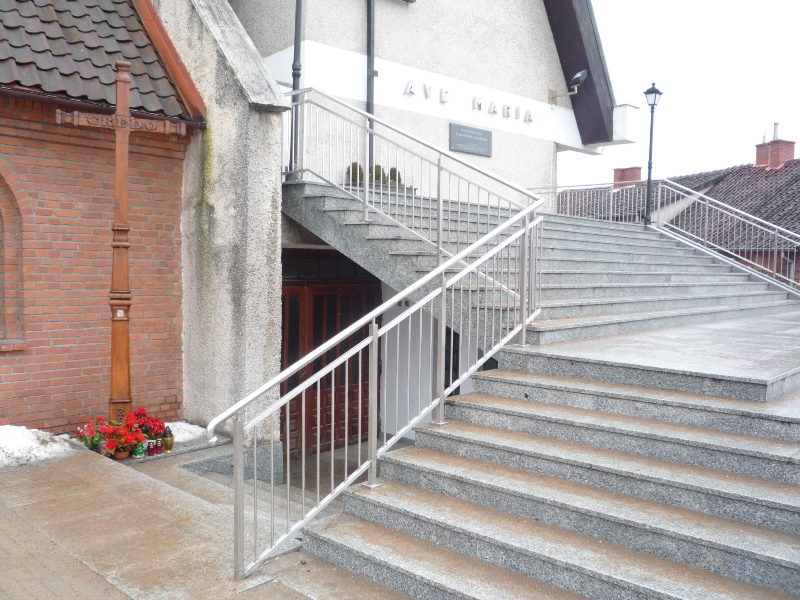 Balustrady WIBO-BT Balustrady, poręcze, płoty ze stali nierdzewnej WIBO-BT