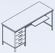 Biurka lekarskie FORMED B4S