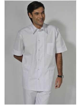 Bluzy, marynarki, żakiety medyczne Apolonia Bluza medyczna męska BL 59.1-0.0 rękaw krótki Apolonia