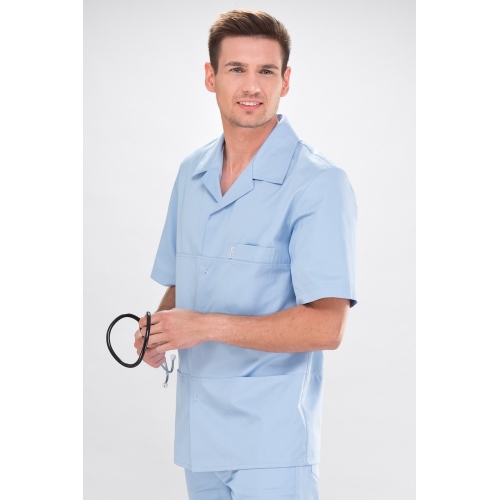 Bluzy, marynarki, żakiety medyczne ELDAN Igor krótki rękaw