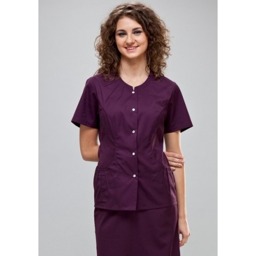 Bluzy, marynarki, żakiety medyczne ELDAN Kinga krótki rękaw