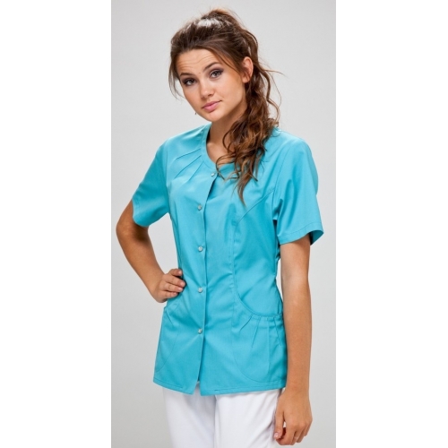 Bluzy, marynarki, żakiety medyczne ELDAN Kinga krótki rękaw