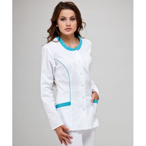 Bluzy, marynarki, żakiety medyczne ELDAN Laura długi rękaw