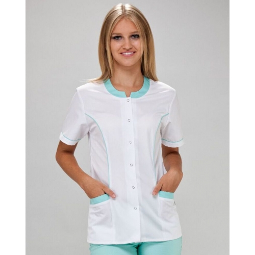 Bluzy, marynarki, żakiety medyczne ELDAN Laura krótki rękaw