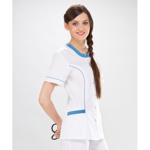 Bluzy, marynarki, żakiety medyczne ELDAN Laura krótki rękaw