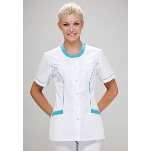 Bluzy, marynarki, żakiety medyczne ELDAN Laura krótki rękaw