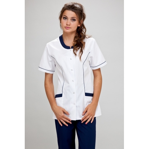 Bluzy, marynarki, żakiety medyczne ELDAN Laura krótki rękaw
