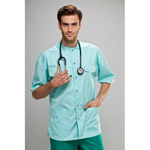 Bluzy, marynarki, żakiety medyczne ELDAN Szymon krótki rękaw