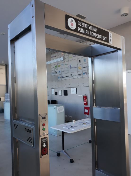 Bramki do mierzenia temperatury osób MERS TCG 01