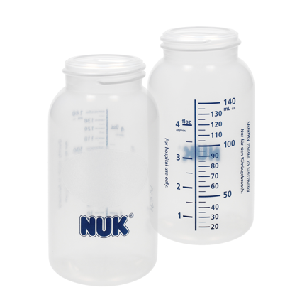 Butelki do przechowywania pokarmu NUK 140 ml / 230 ml wielorazowe