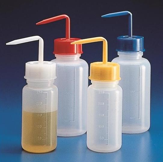 Butle, kanistry i butelki laboratoryjne Kartell Tryskawka PE z podziałką