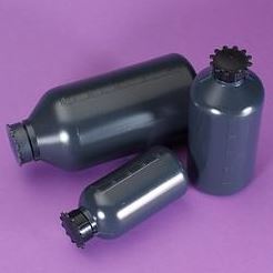 Butle, kanistry i butelki laboratoryjne LP Italiana LDPE w/sz szara