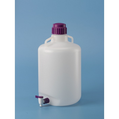 Butle, kanistry i butelki laboratoryjne VWR Gąsiory LDPE/HDPE/PP w/sz z kurkiem
