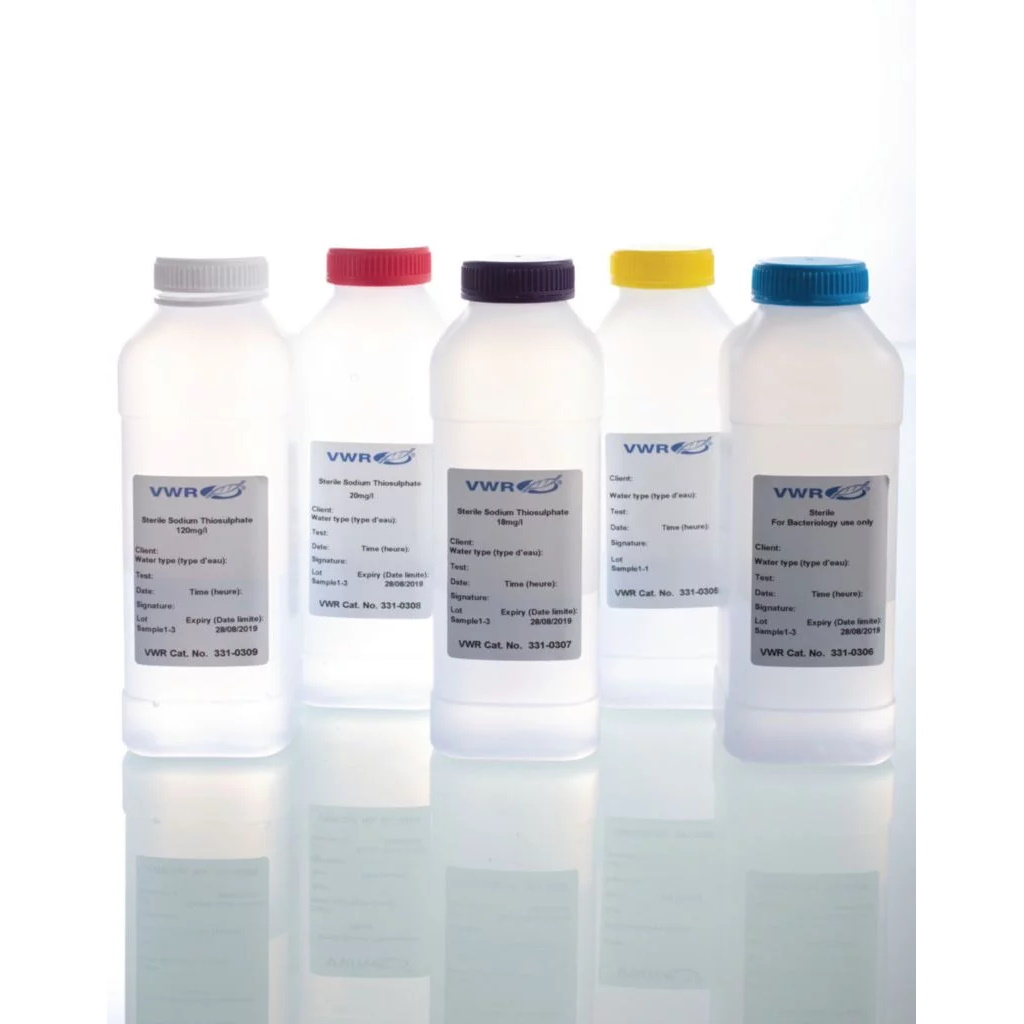 Butle, kanistry i butelki laboratoryjne VWR HDPE do pobierania wody