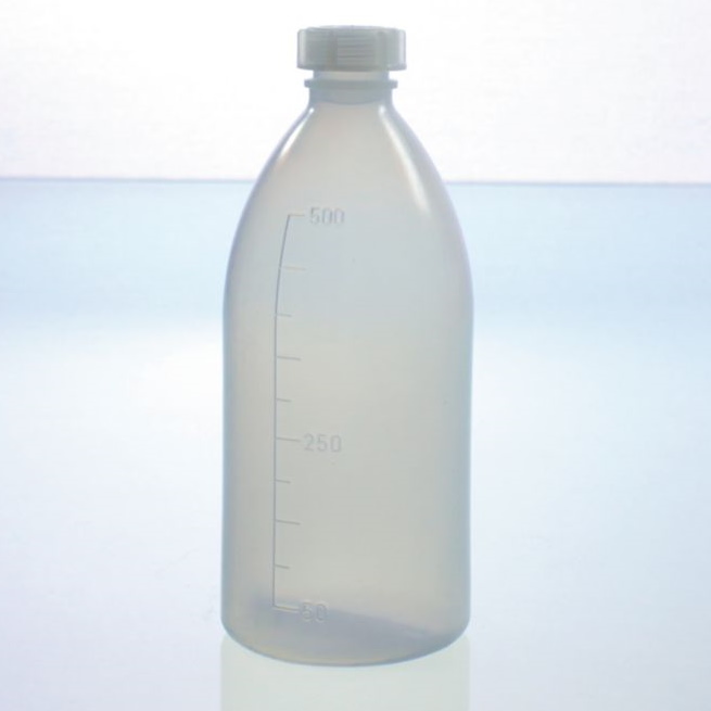 Butle, kanistry i butelki laboratoryjne VWR LDPE w/sz z nakrętką, bezbarwny