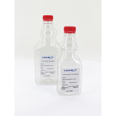 Butle, kanistry i butelki laboratoryjne VWR PET do próbek wody sterylne