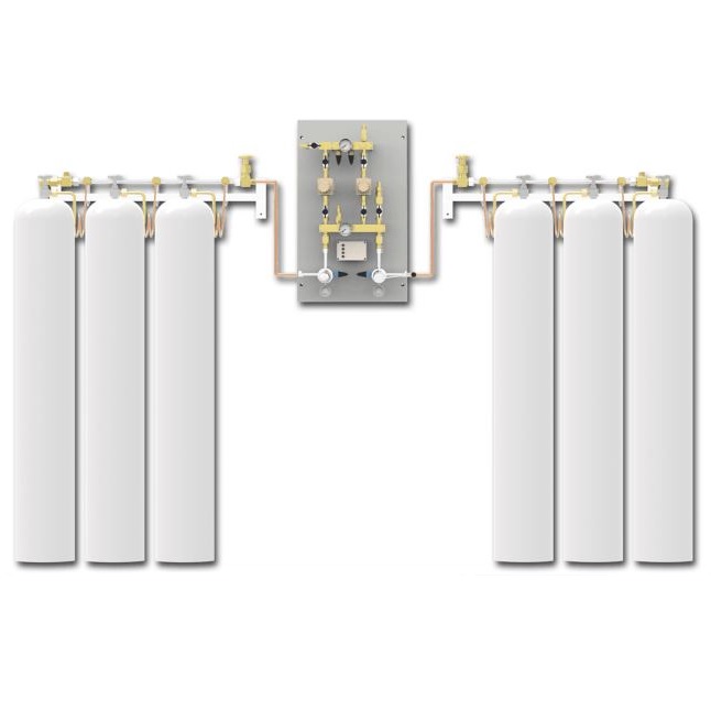 Centralne butlowe rozprężalnie gazów medycznych Hydro-Gaz-Med PNEUMAT