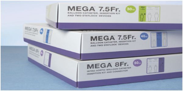 Cewniki do kontrapulsacji wewnątrzaortalnej Datascope Mega 0684-00-0294
