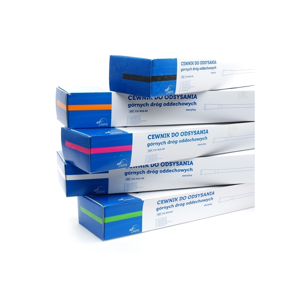 Cewniki do odsysania dróg oddechowych ZARYS do odsysania