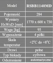 Chłodziarki do przechowywania krwi Labcold RSBB1140MD