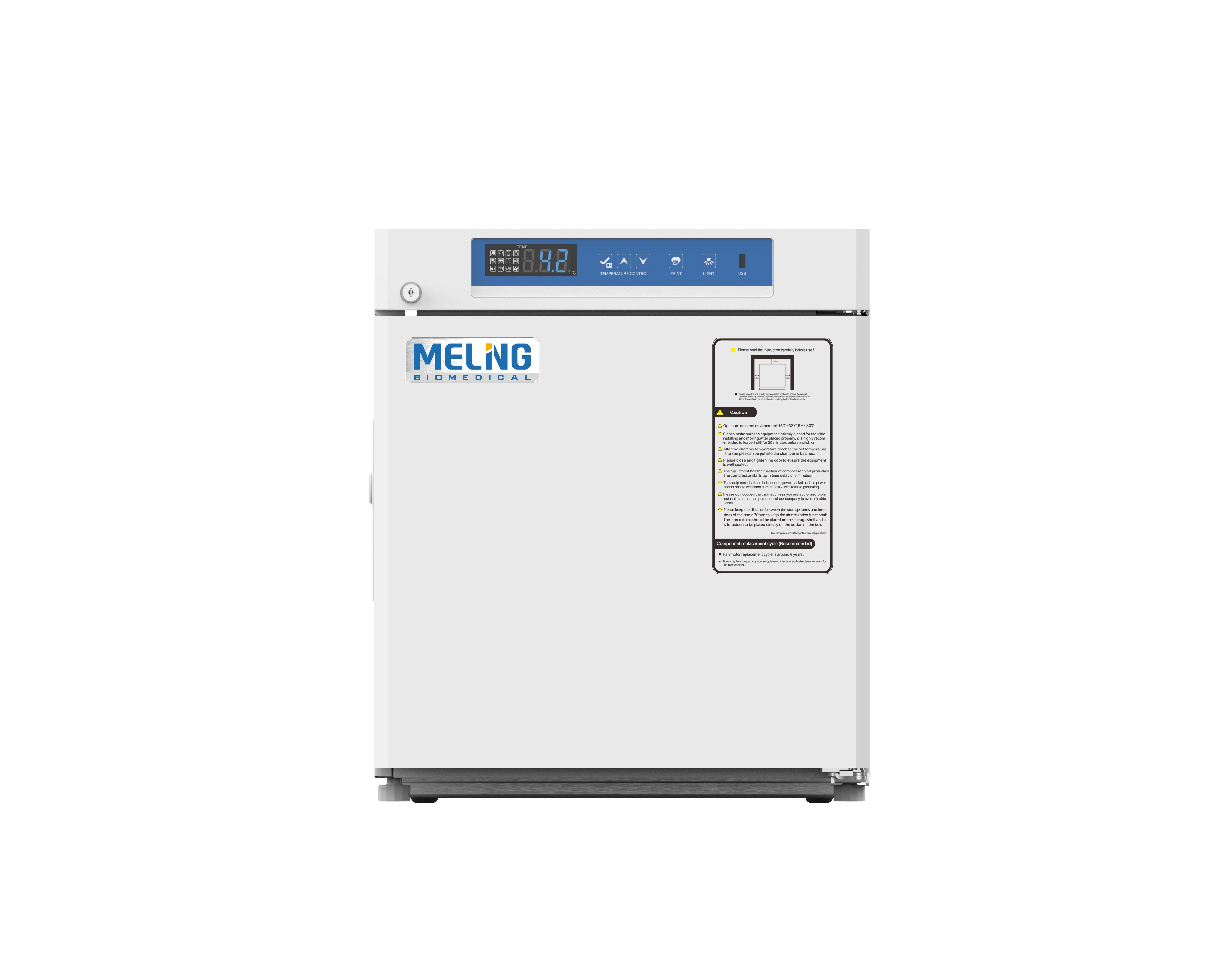 Chłodziarki farmaceutyczne i laboratoryjne Meling Biomedical BM YC-55EL