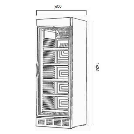 Chłodziarki farmaceutyczne i laboratoryjne TEFCOLD FS 1280