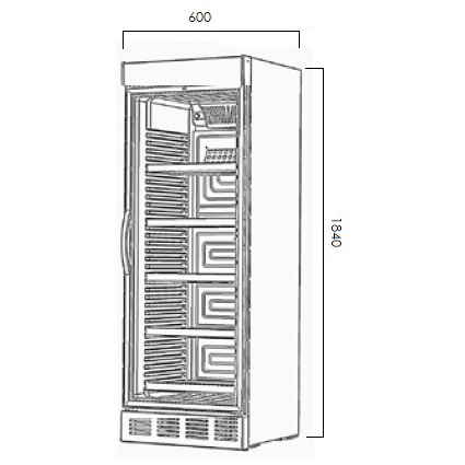 Chłodziarki farmaceutyczne i laboratoryjne TEFCOLD FS 1380