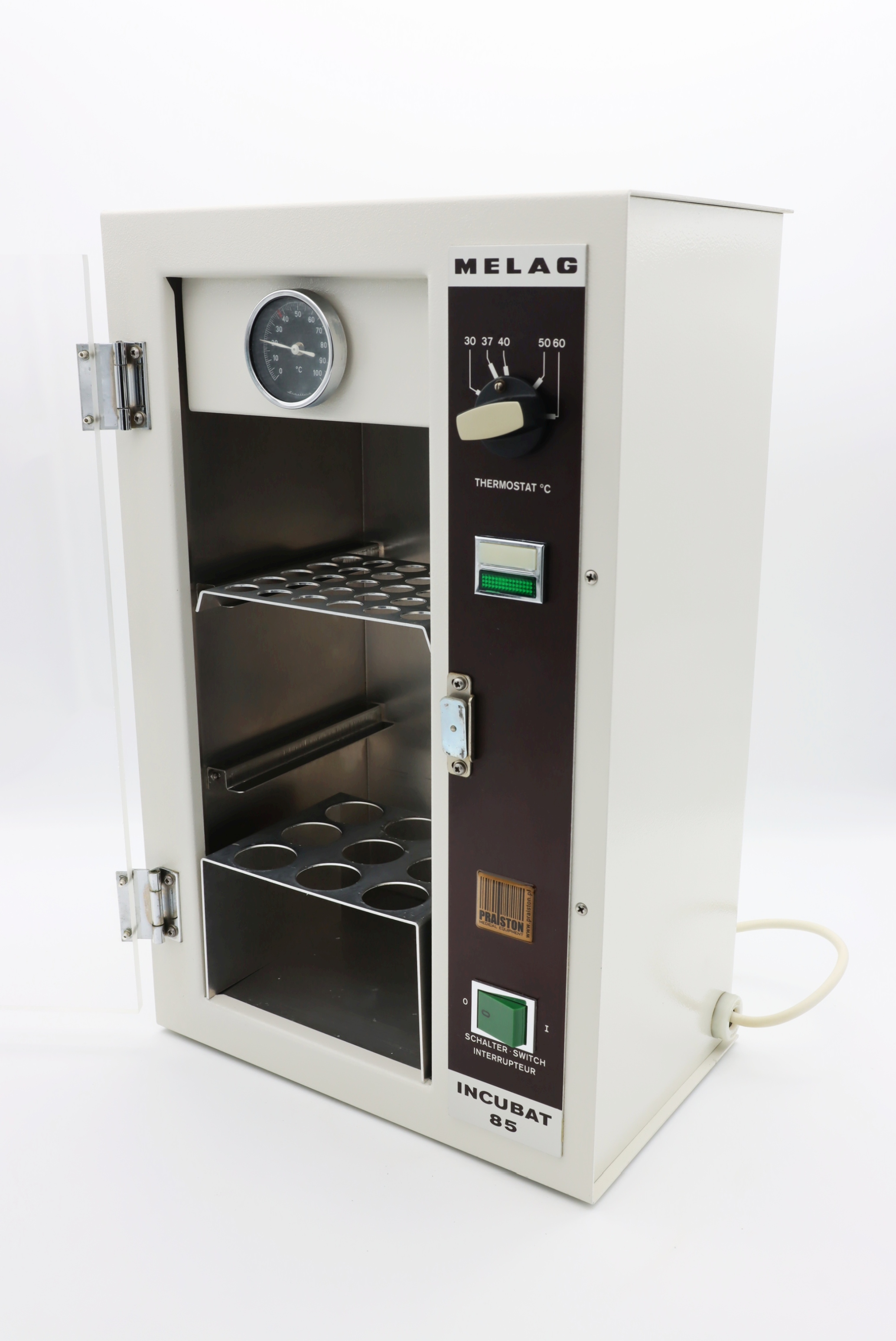 Cieplarki laboratoryjne używane B/D Melag Incubat 85 - Praiston rekondycjonowane
