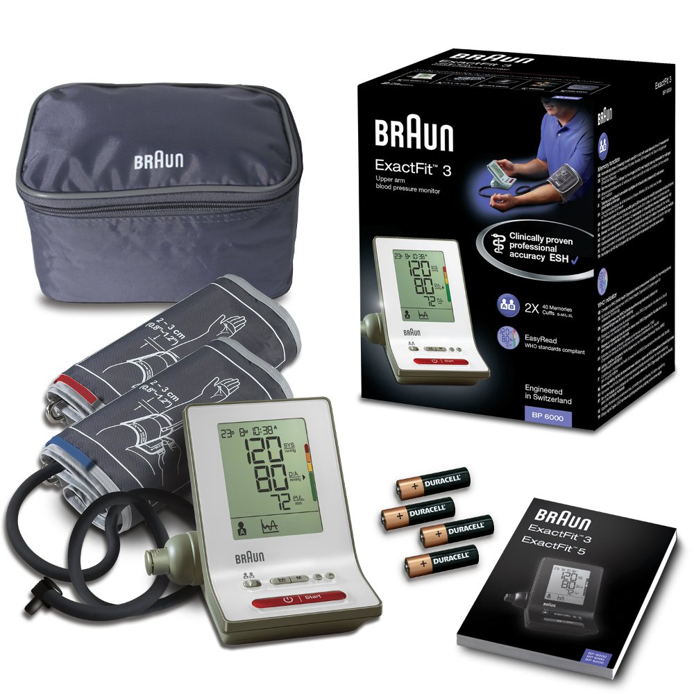 Ciśnieniomierze elektroniczne BRAUN ExactFit 3 BP6000