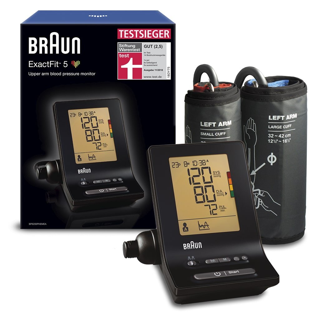 Ciśnieniomierze elektroniczne BRAUN ExactFit 5 BP6200