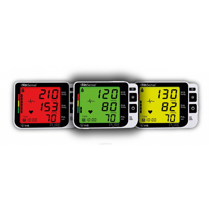 Ciśnieniomierze elektroniczne InSense PURE