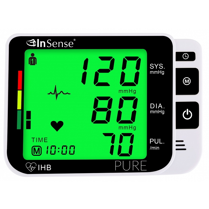 Ciśnieniomierze elektroniczne InSense PURE