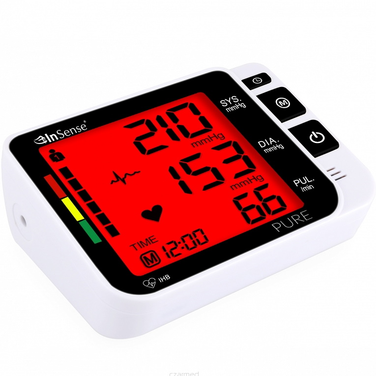 Ciśnieniomierze elektroniczne InSense PURE