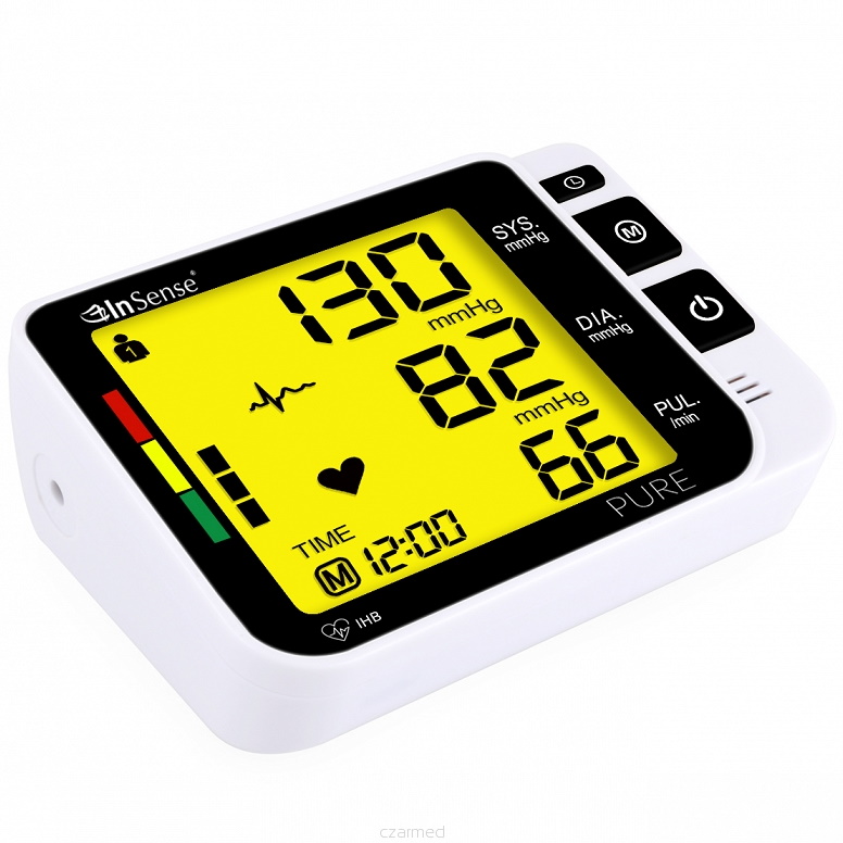 Ciśnieniomierze elektroniczne InSense PURE